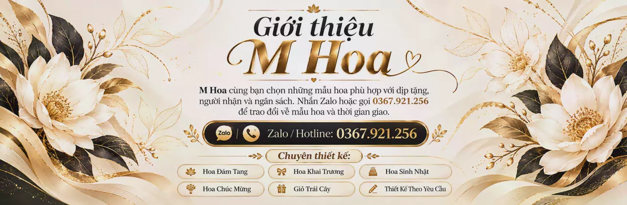 Ảnh bìa Shop hoa tươi Cẩm Mỹ Đồng Nai - Chăm chút món quà từ sắc hoa